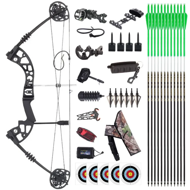 Adult & Teenager Ready-to-Use Compound Bow Set Draw Length: 19" - 30", Draw Weight: 30-60 LBS, Max Speed: 280-320 FPS, Let-Off: 75%, Wide Range of Adjustable Draw Weight, Limited Lifetime Warranty. Suitable for Both Beginners and Experienced Archers.